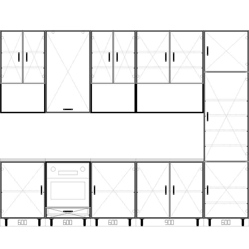 Кухня #11 креслення