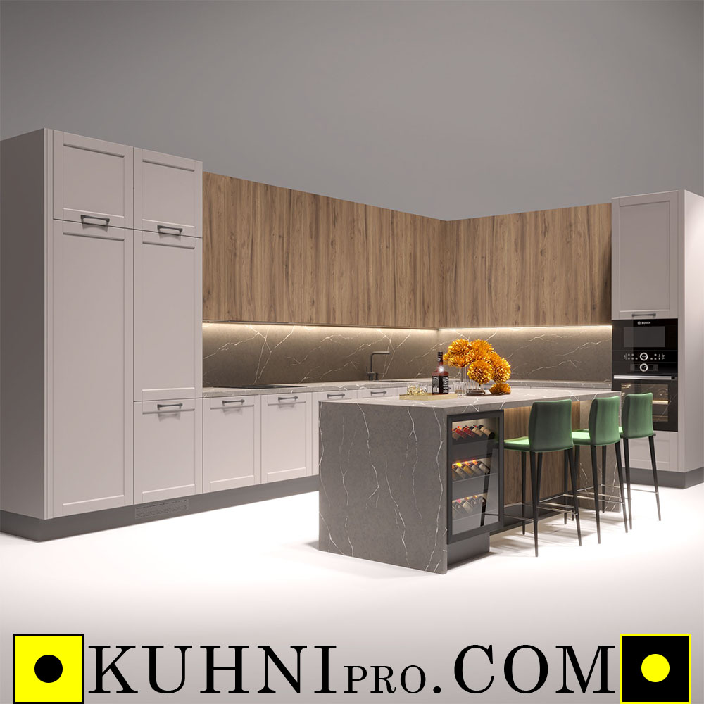 Кухня #16 візуалізація