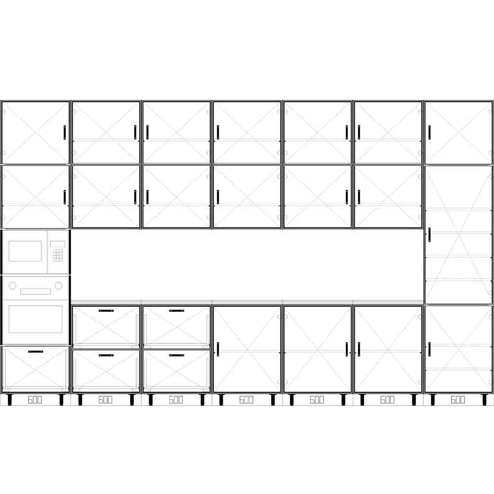 Кухня #19 креслення