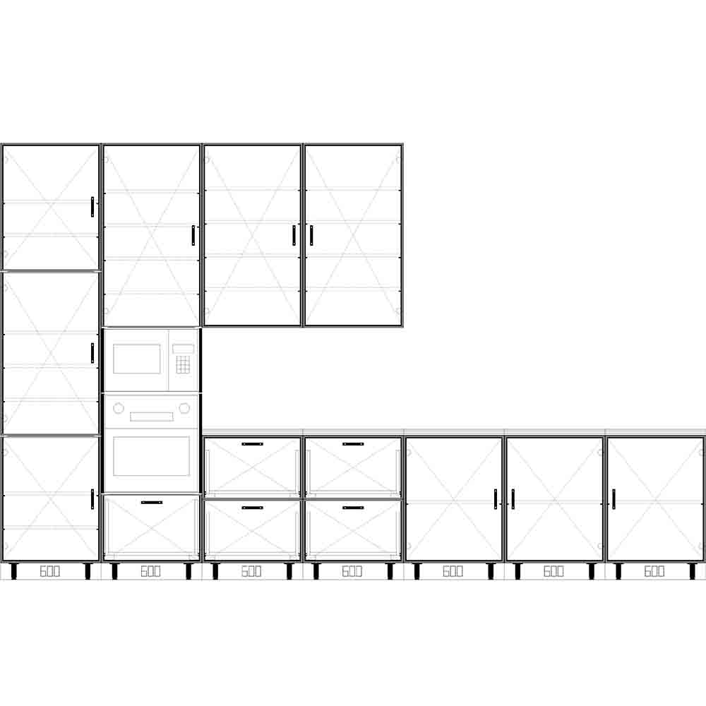 Кухня #20 креслення