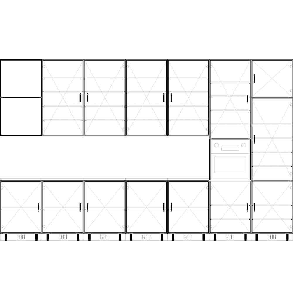 Кухня #27 креслення