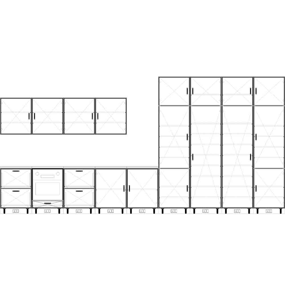 Кухня #29 креслення