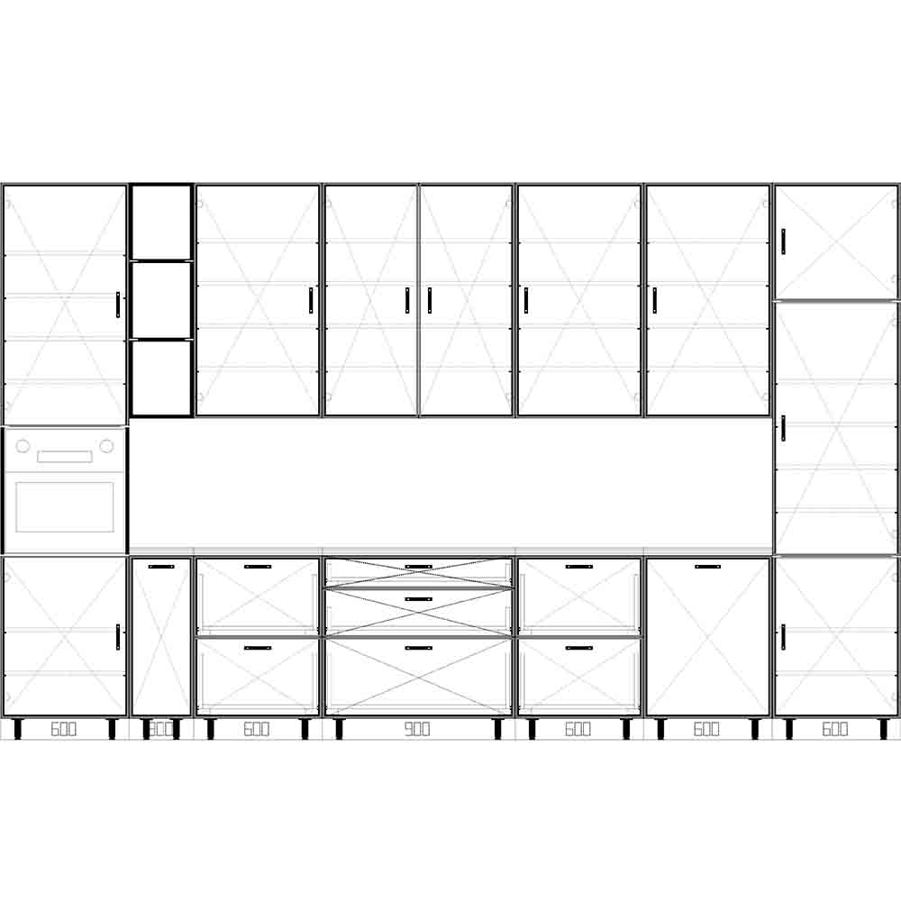 Кухня #2 креслення