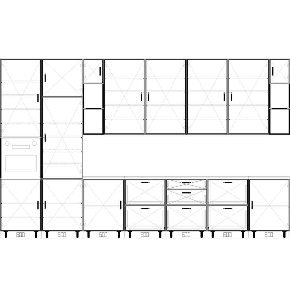 Кухня #30 креслення