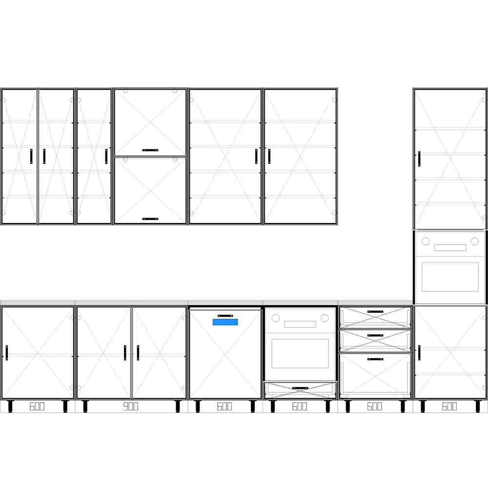 Кухня #31 креслення