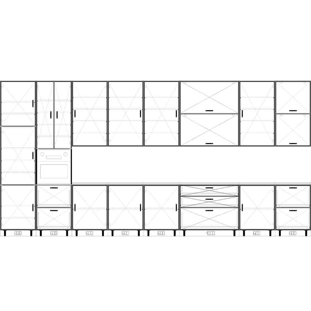 Кухня #41 креслення