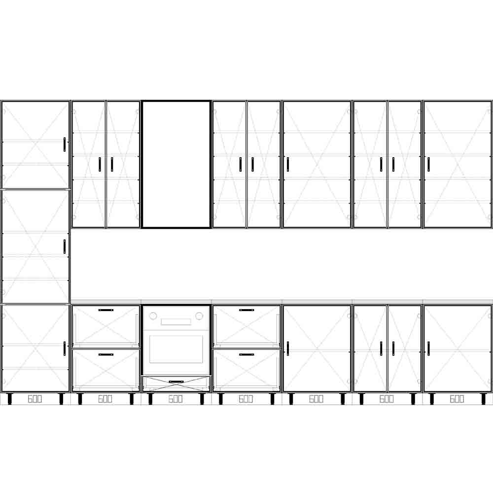 Кухня #49 креслення