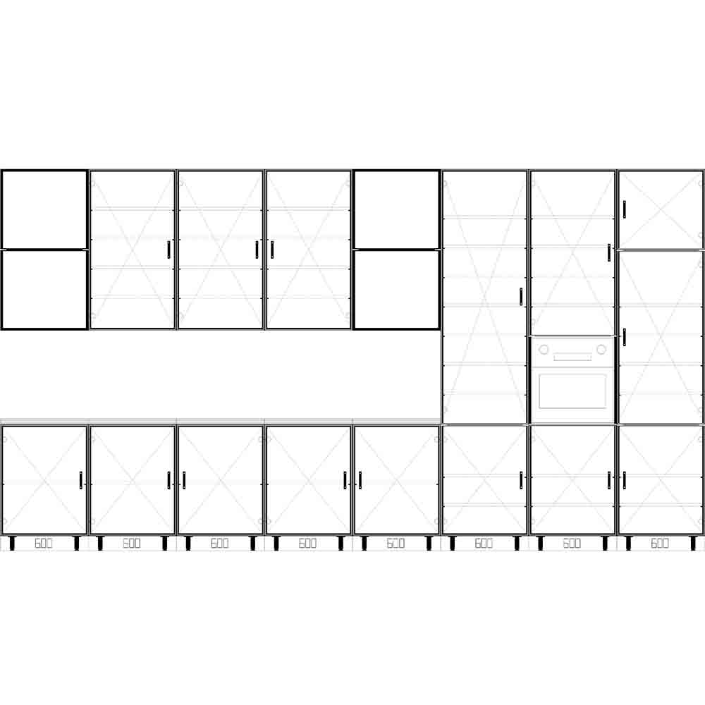 Кухня #4 креслення