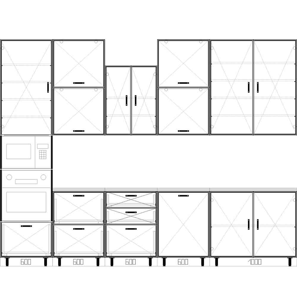 Кухня #53 креслення