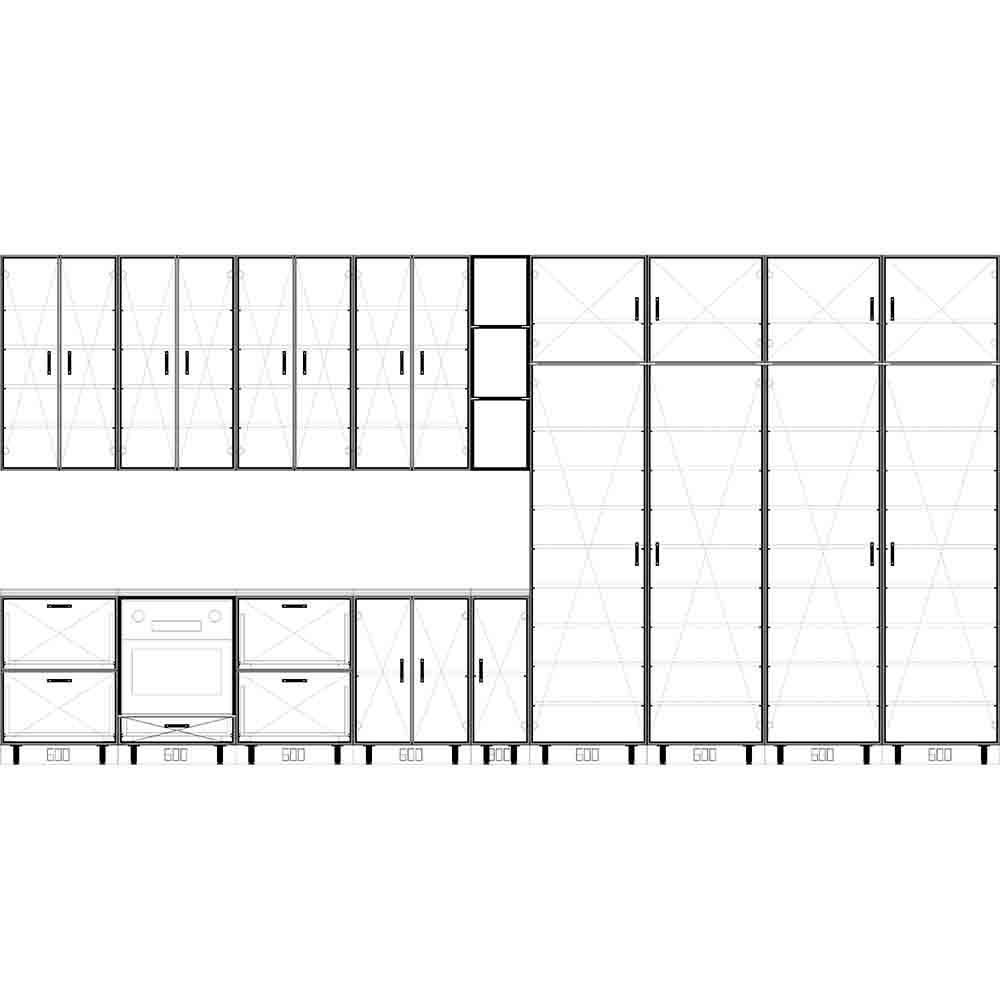 Кухня #5 креслення
