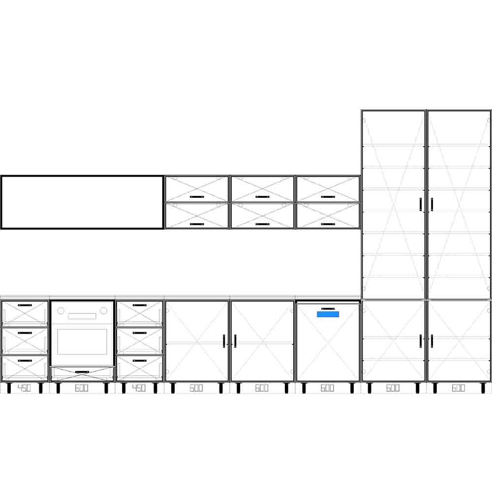 Кухня #66 креслення
