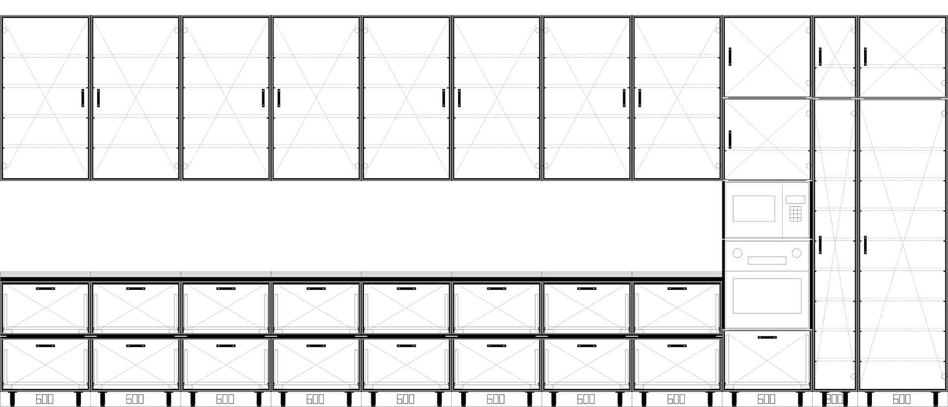 Кухня #18 креслення