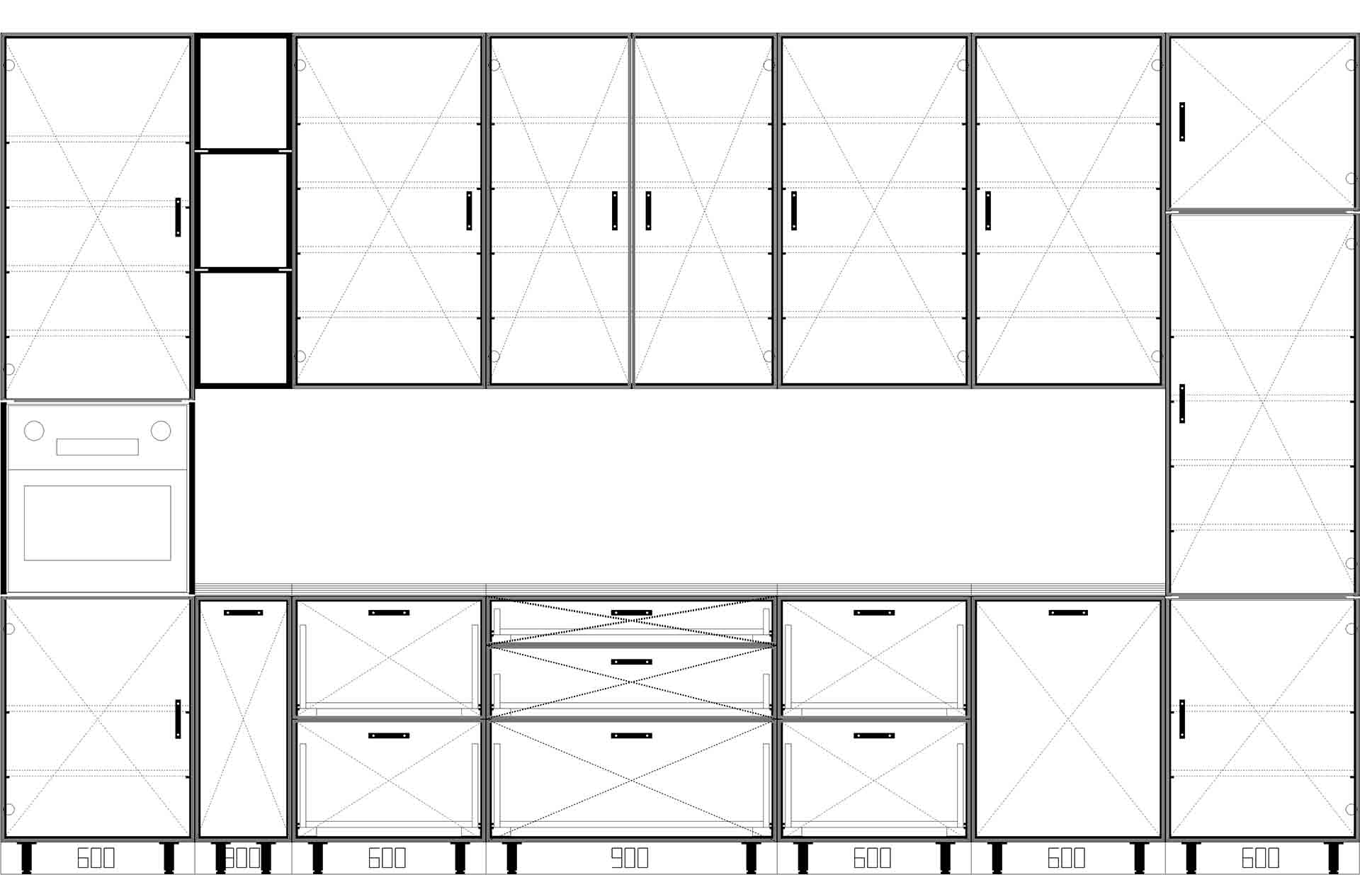Кухня #2 креслення
