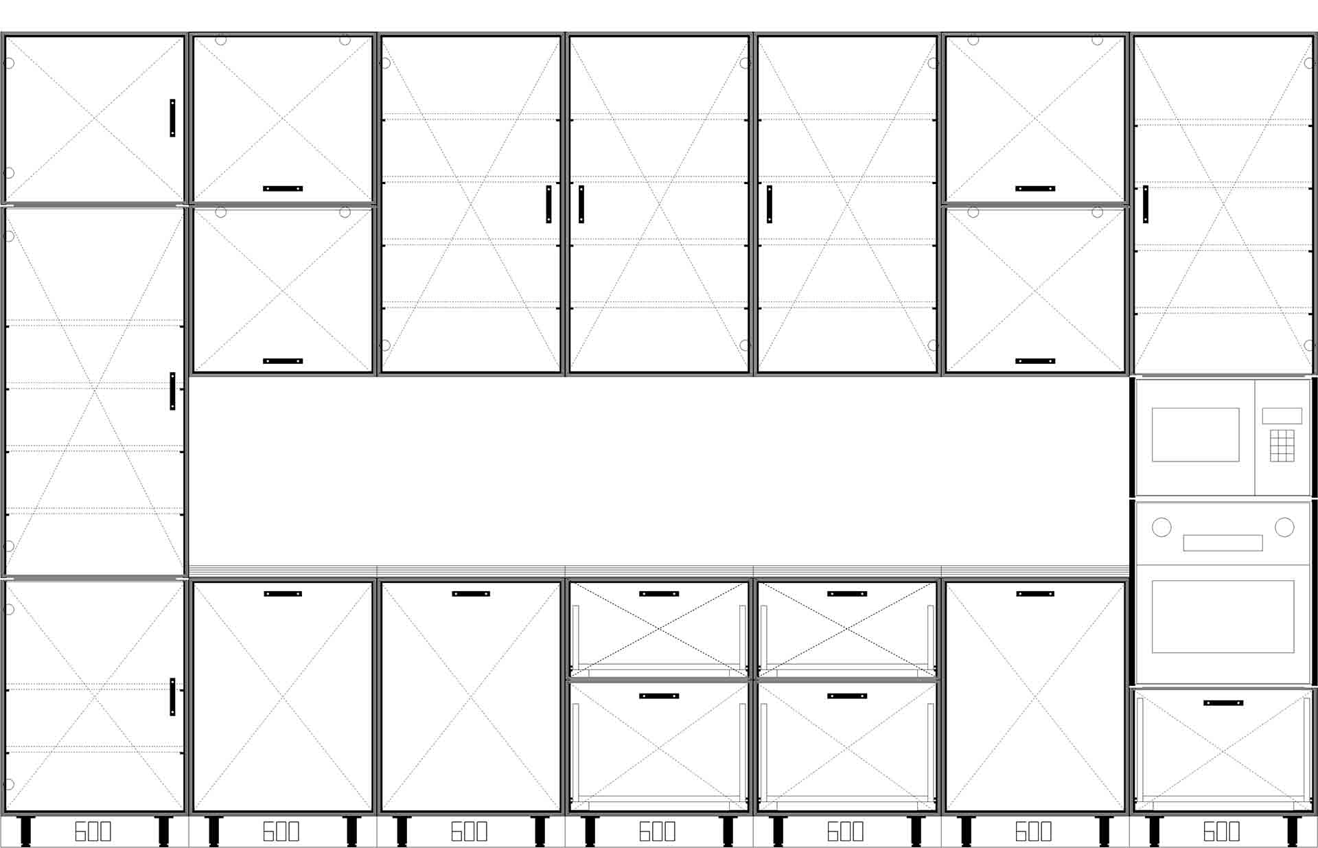 Кухня #3 креслення