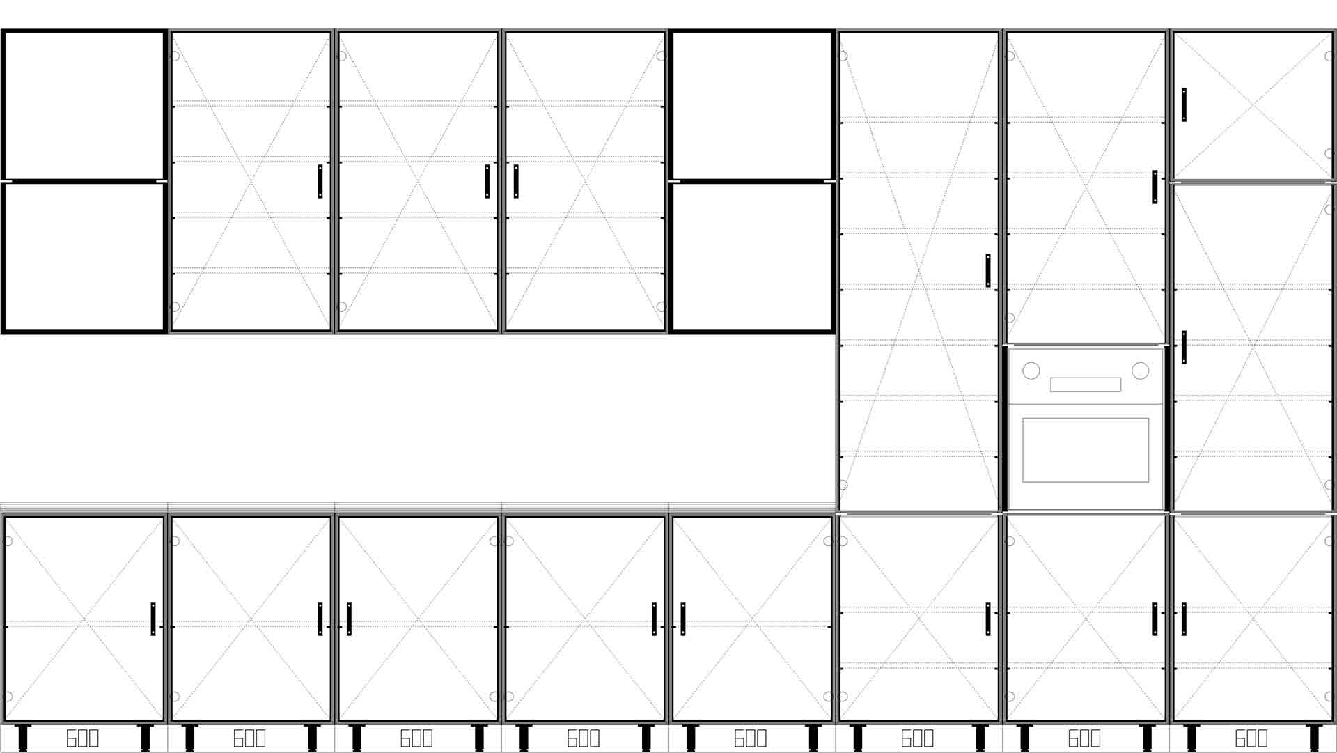 Кухня #4 креслення