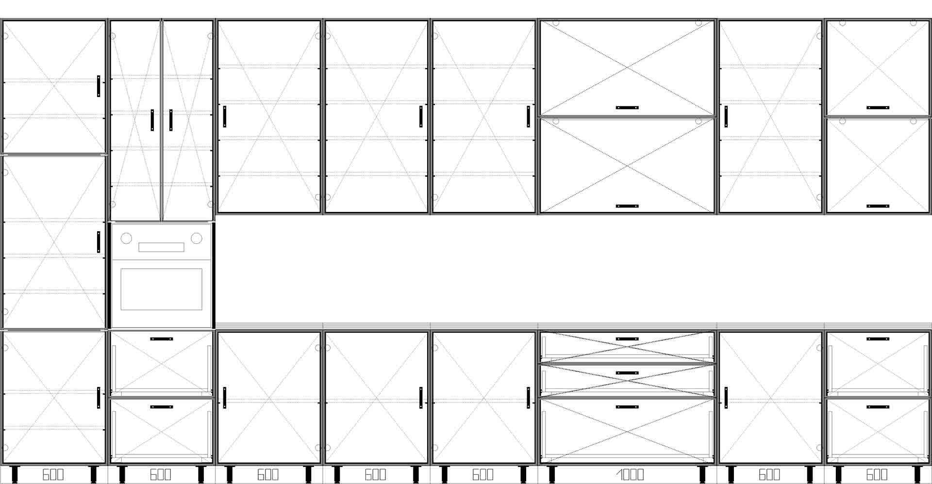 Кухня #41 креслення