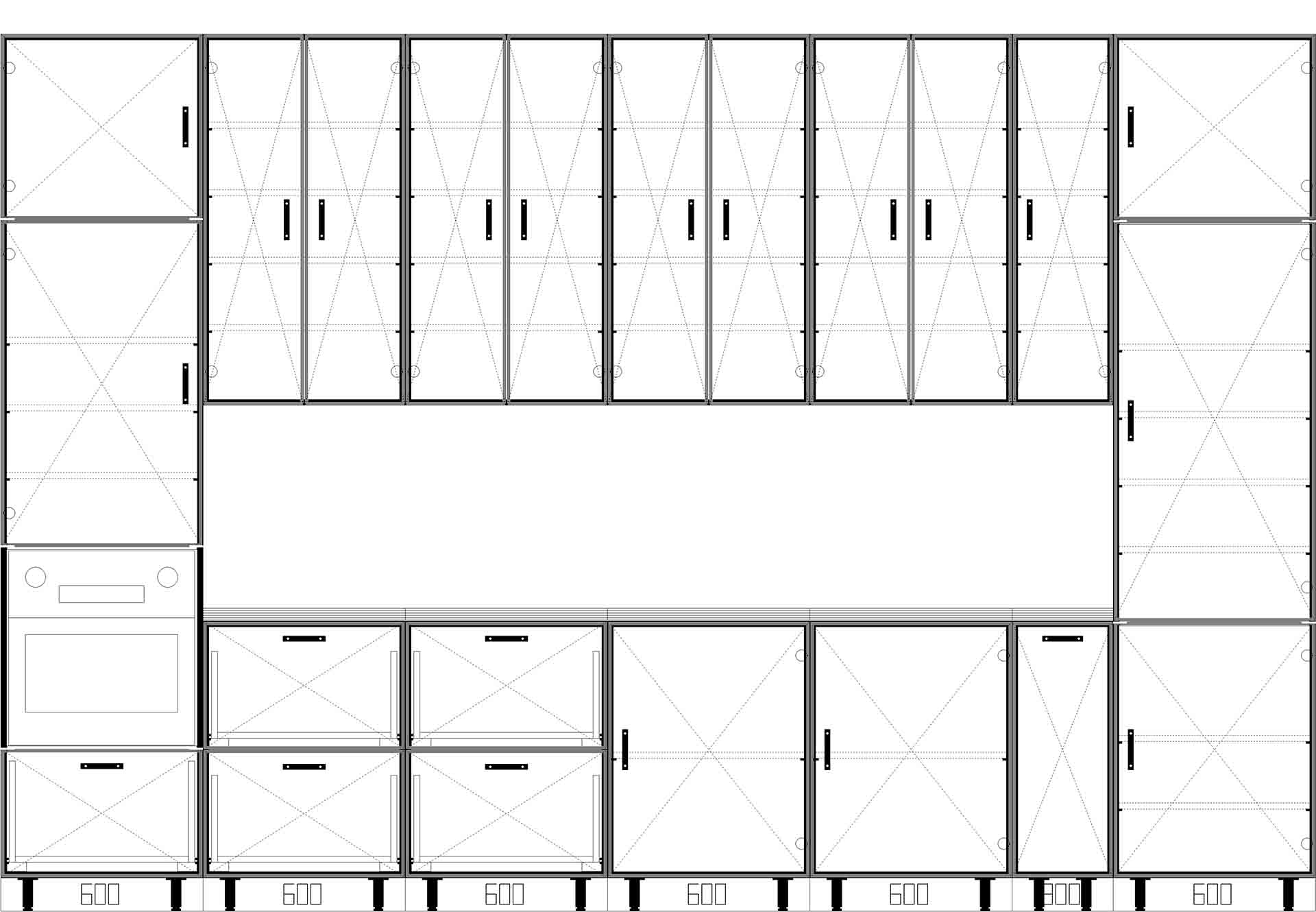 Кухня #6 креслення